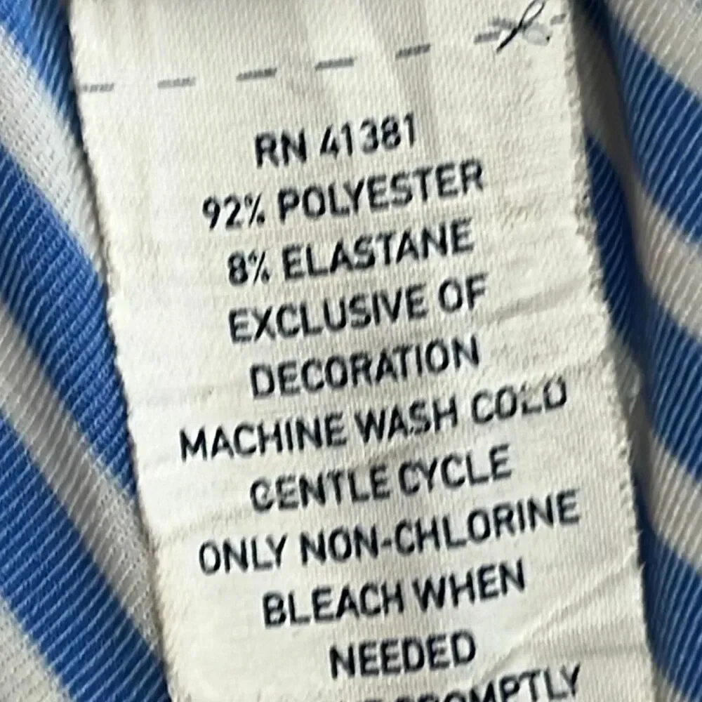 Polo by Ralph Lauren Striped Performance Polo Shirt Mens Medium